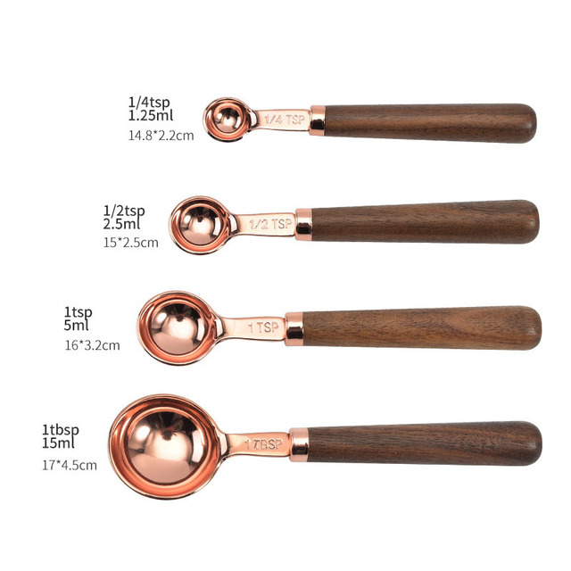 Copper Plated Measuring Set | AvasHome
