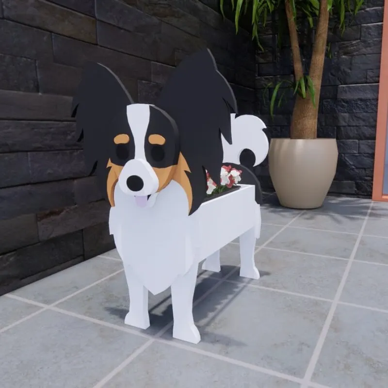 Dog Planter - Butterfly Plant