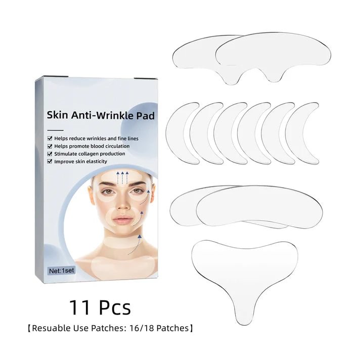 Reusable Anti-Aging Silicon Patches