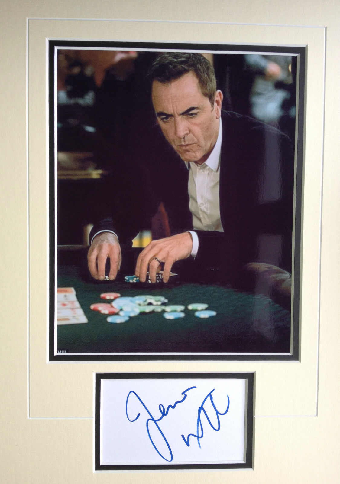 JAMES NESBITT - LUCKY MAN TV SERIES ACTOR - STUNNING SIGNED Photo Poster painting DISPLAY