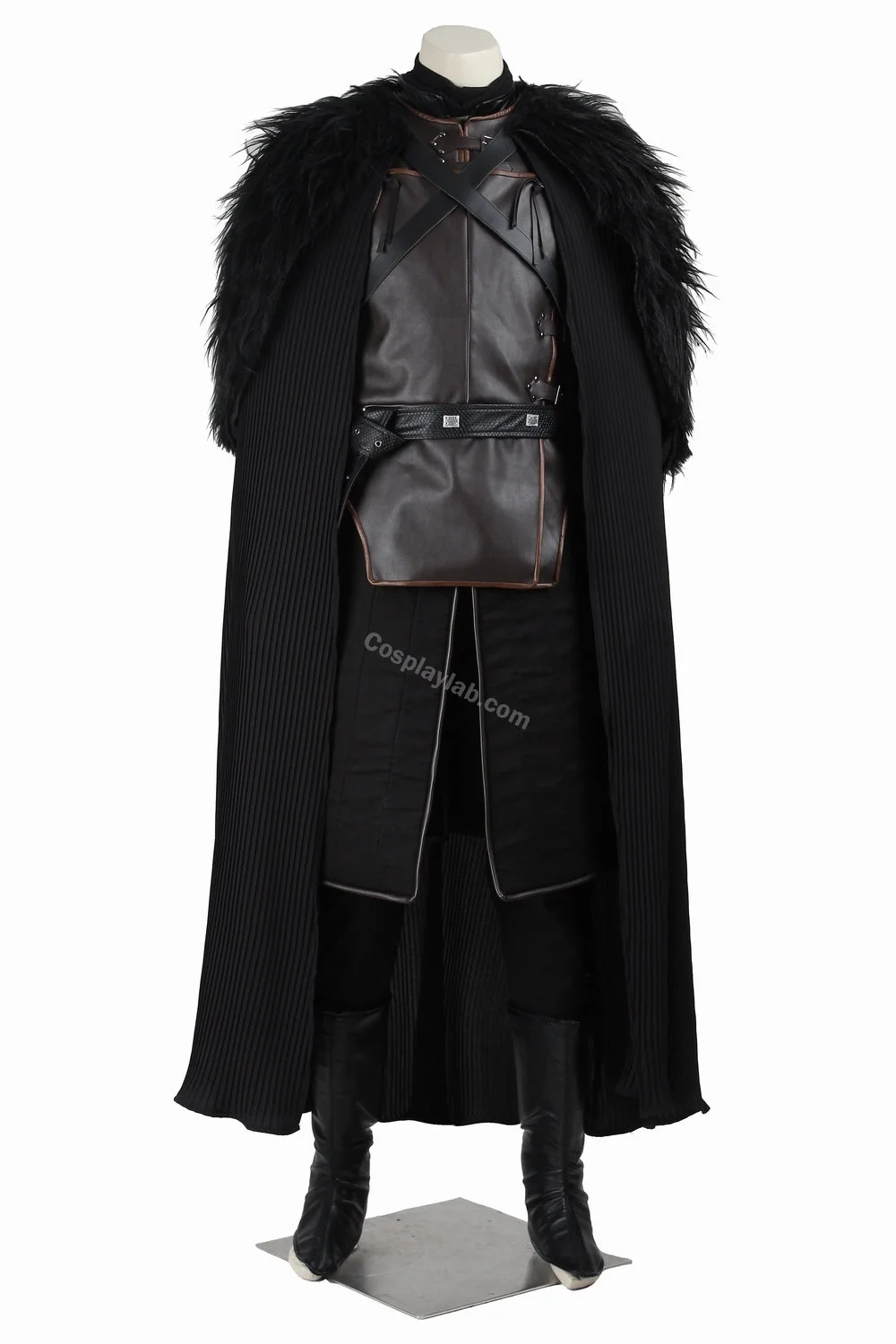 Jon Snow Night's Watch Commander Suit Cosplay Costume Game of Thrones By CosplayLab