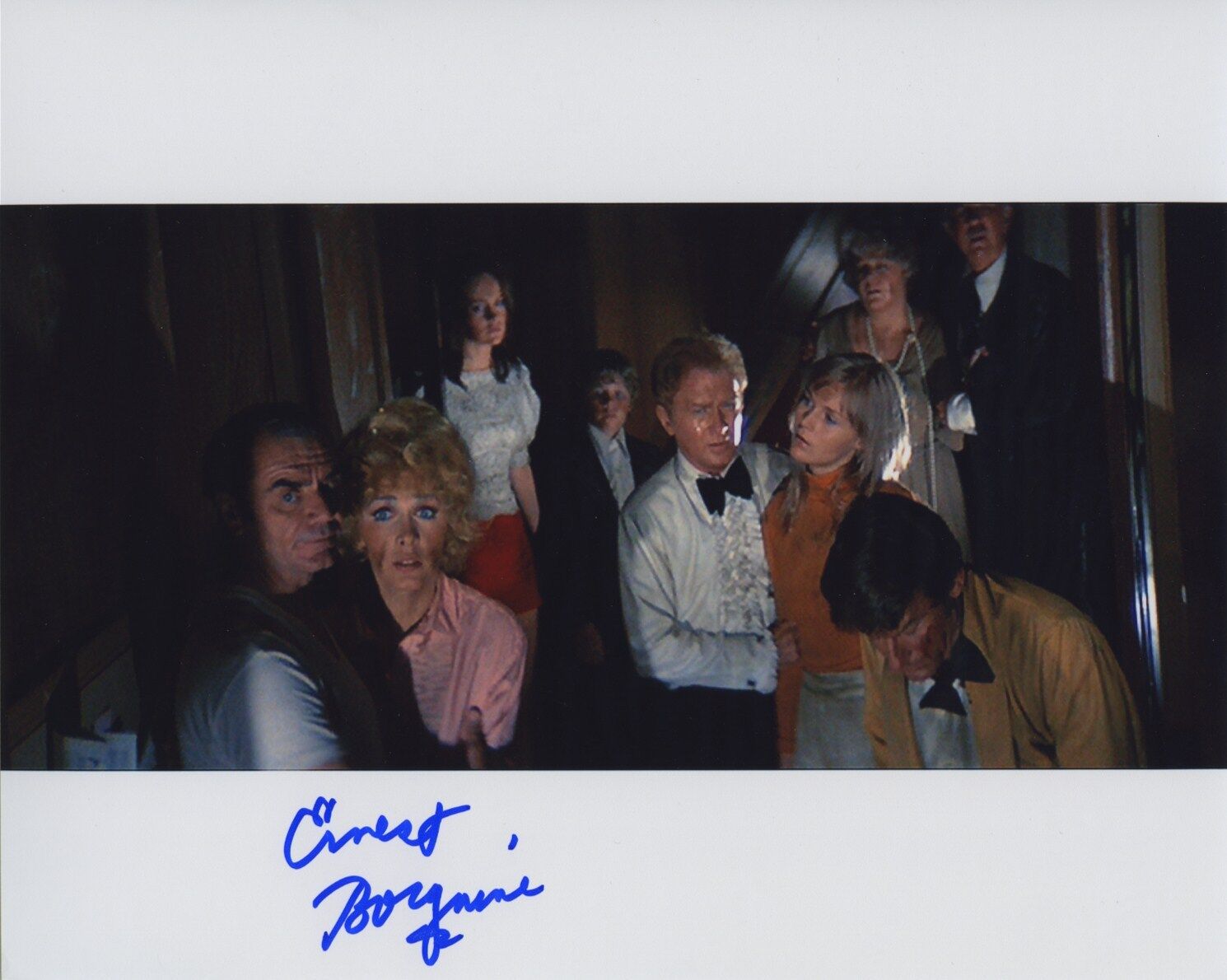 ERNEST BORGNINE SIGNED AUTOGRAPHED Photo Poster painting THE POSEIDON ADVENTURE WOW!!!