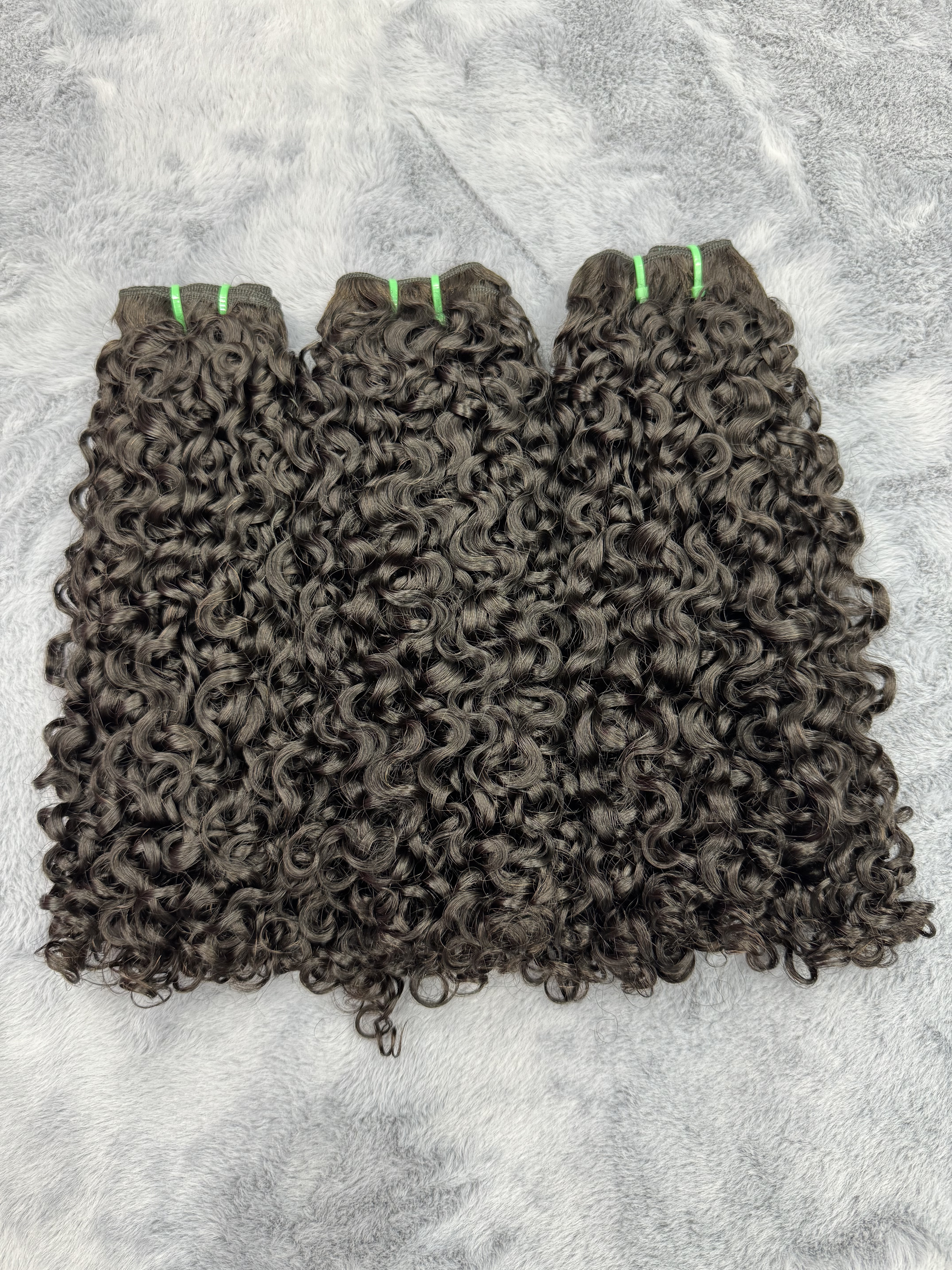3PCS Super Double Drawn  Pixie Curly Vietnamese Hair Bundles | 12–30 Inch |  Boruihair | 100% Human Hair