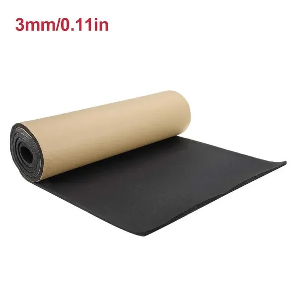 200*50cm 3/6mm Car Sound Proofing Deadener Hot Mat Noise Proof Bonnet Insulation Deadening Engine Firewall Heat Foam