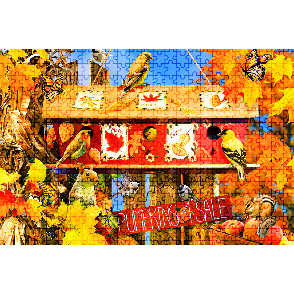 

Autumn Leaves - 1000 Pieces Jigsaw Puzzle, 501 Original