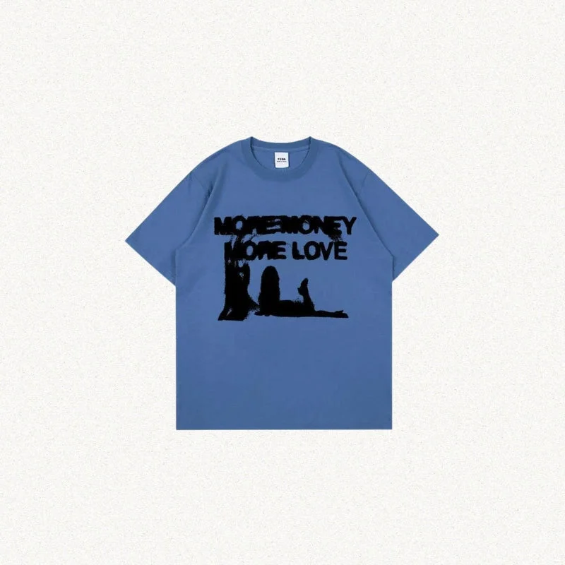 Brownm Money More Love Tee