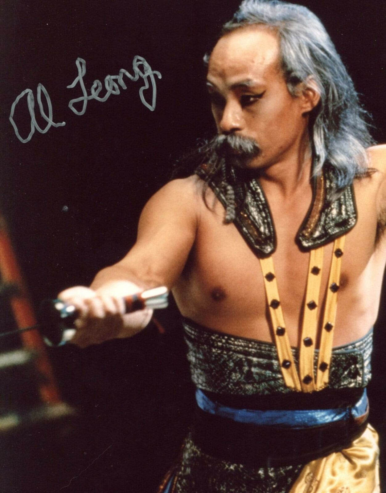 ACTOR Al Leong autograph, In-Person signed Photo Poster painting