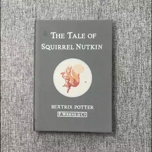 Squirrel Nagin by Beatrix Potter Book Wallet