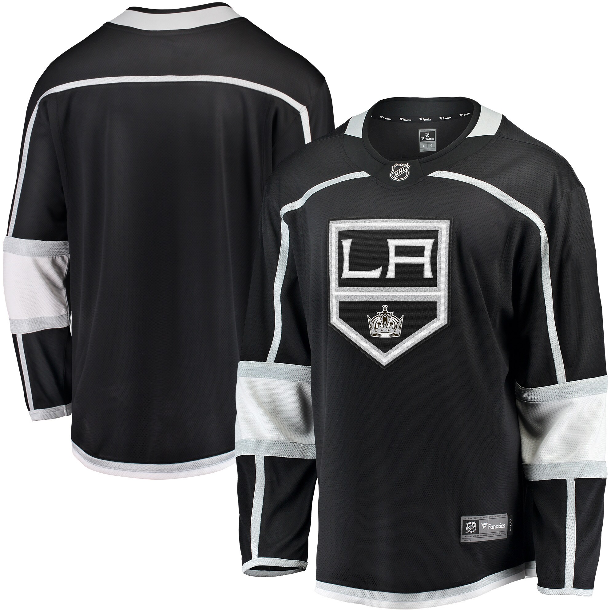 Los Angeles Kings Fanatics Home Breakaway Jersey – Black mysite