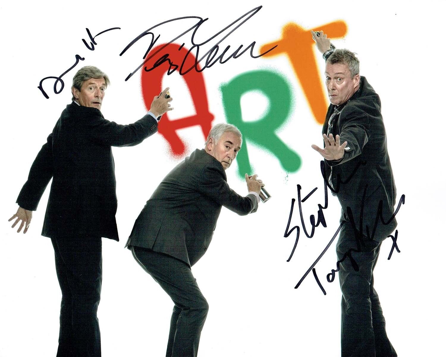 Stephen TOMPKINSON Nigel HAVERS Denis LAWSON SIGNED Autograph Photo Poster painting 1 AFTAL COA