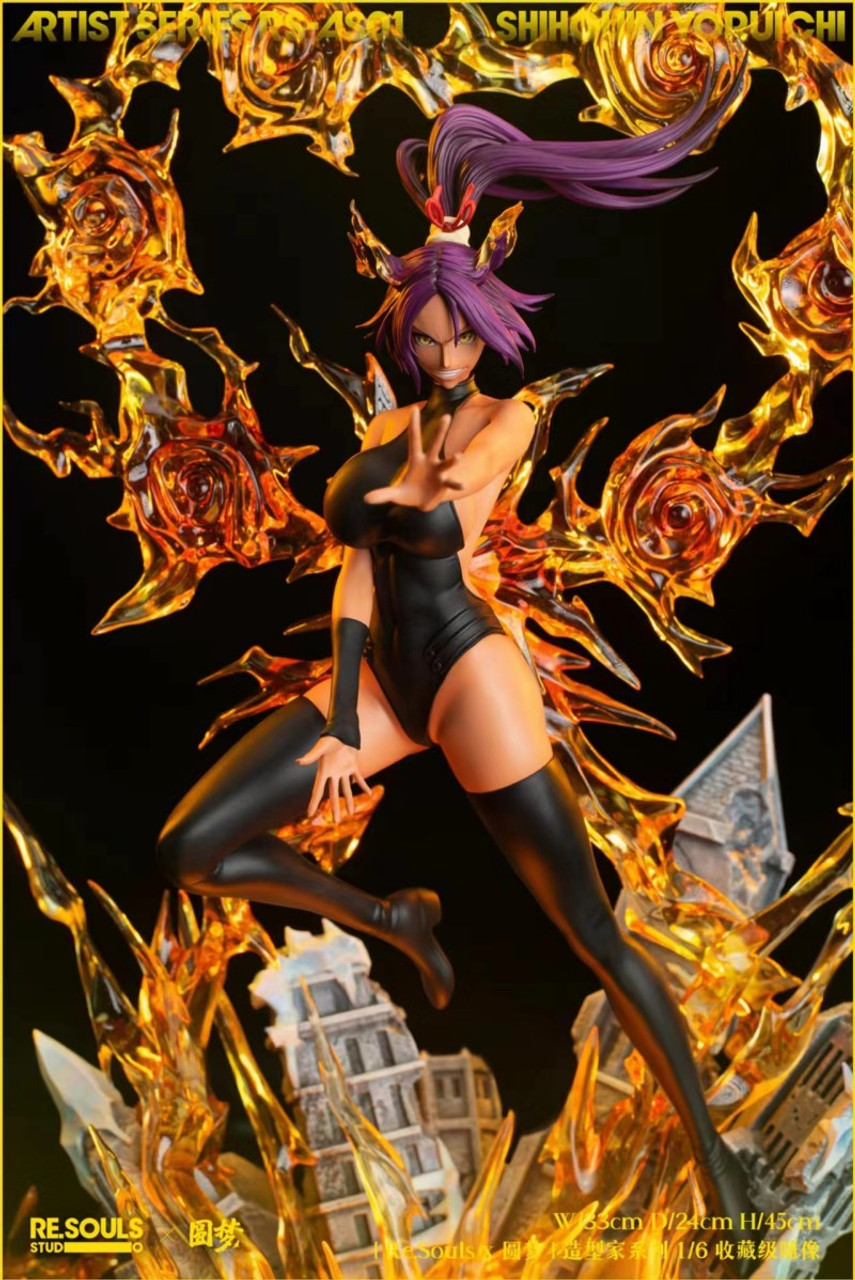 PRE-ORDER RE.SOULS Studio & YUANMENG 1:6 Statue/GK Shihouin Yoruichi Bleach