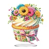 Diamond Painting Acrylic Flower Cake Table Top Ornament Kits for Home Decor