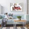 Santa XIV -14CT Stamped Cross Stitch Kit(29*22cm)