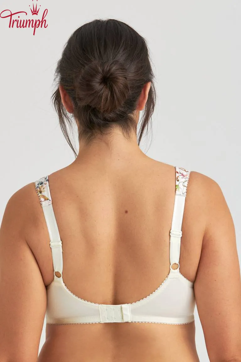 Triumph - Soutien com arma&ccedil;&atilde;o e renda floral (4 unidades)