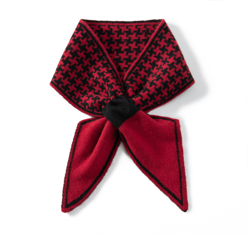 100% Cashmere Printed Neck Scarf REAL SILK LIFE