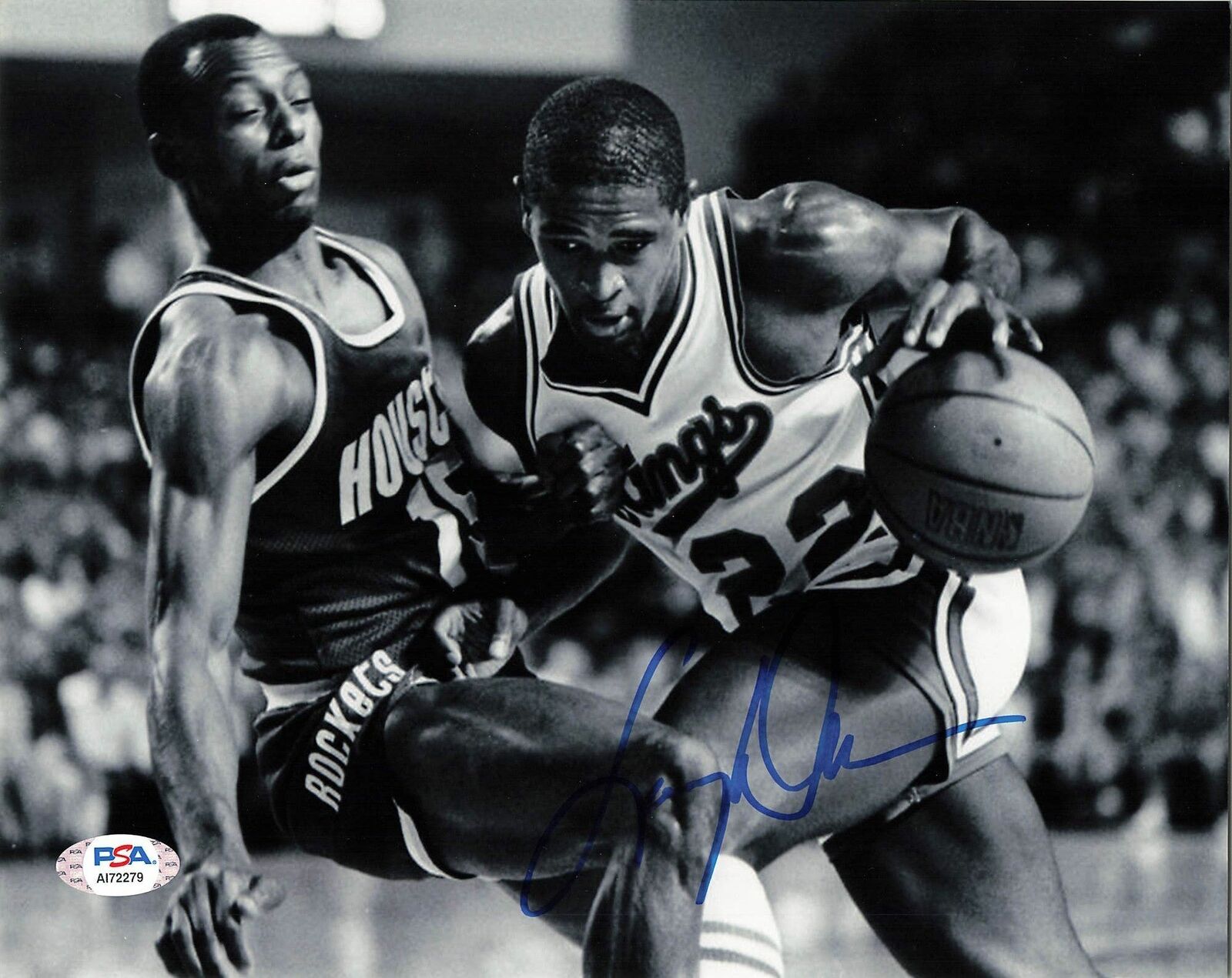 Larry Drew signed 8x10 Photo Poster painting PSA/DNA Sacramento Kings Autographed