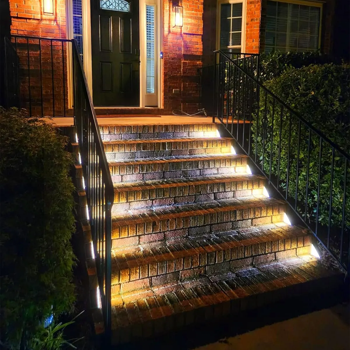 Image showcasing LED Solar Powered Stair Lights