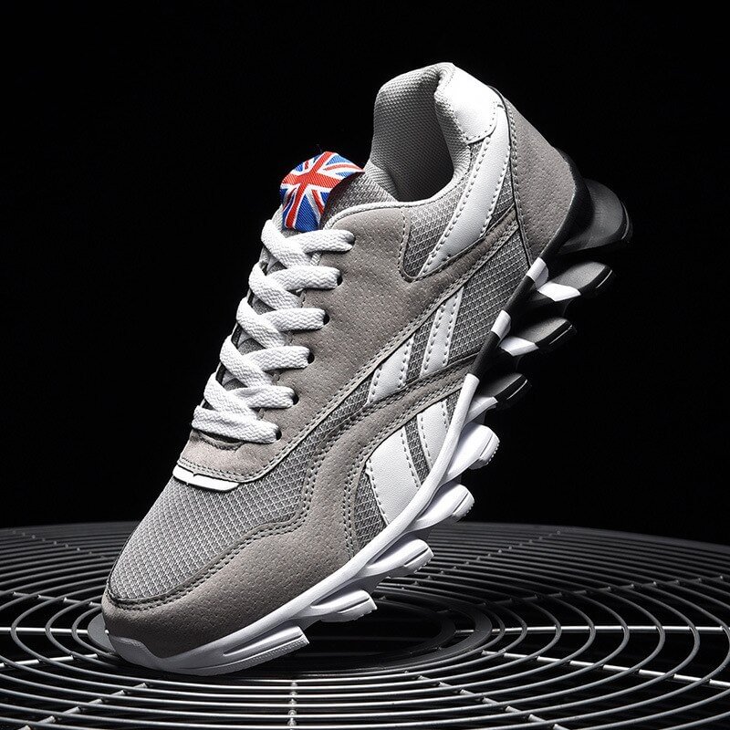 Yyvonne Men Sneakers Breathable Running Shoes Outdoor Sport shoes Fashion Comfortable Casual Couples Gym Shoes Lace Up Flats