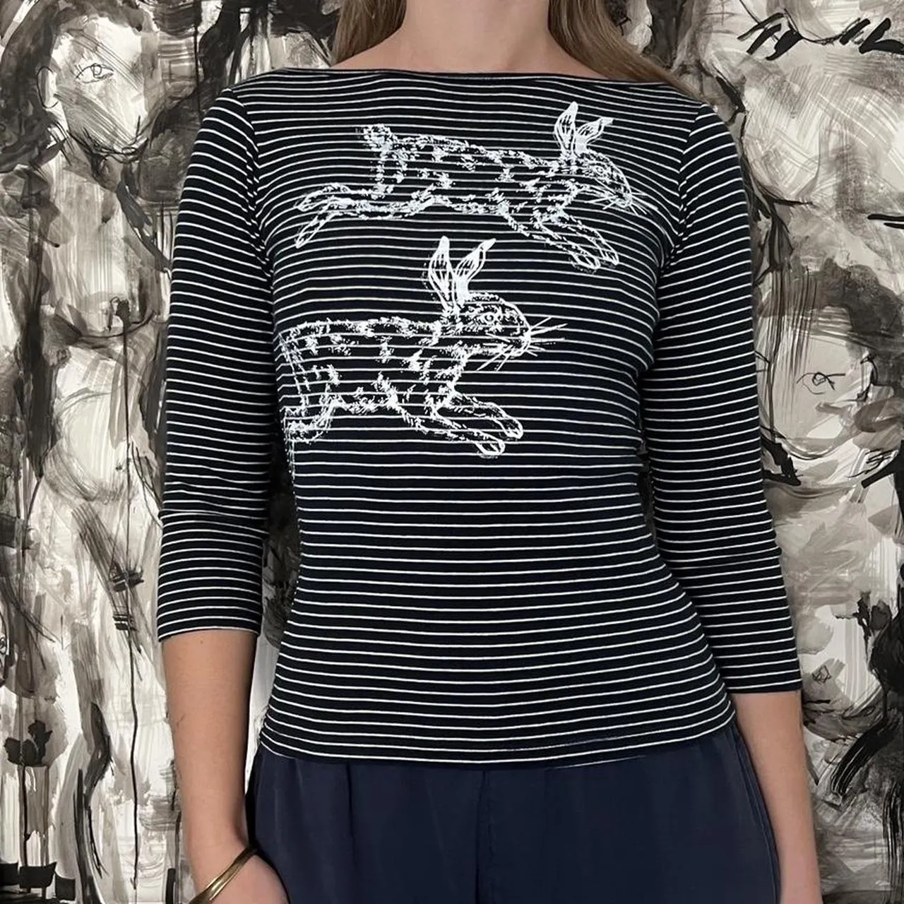 Women's long-sleeved shirt