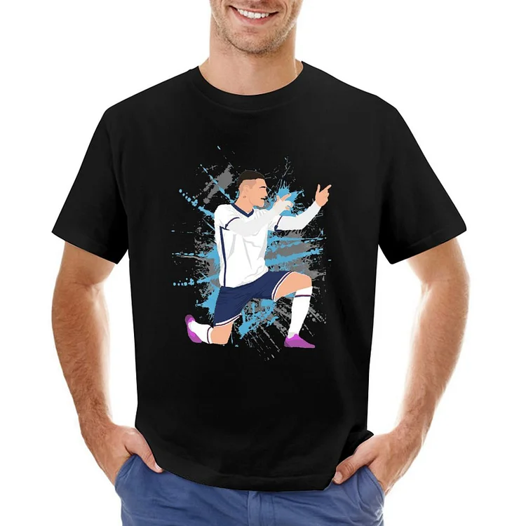 Phil Foden Splash Art Soccer Culture Tee