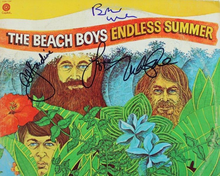 REPRINT - BEACH BOYS Rare Signed 8 x 10 Glossy Photo Poster painting Poster RP Brian Wilson