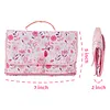 17"-22" Pink Floral Diaper Bag Reborn Baby Doll Accessories Set - RBBI-Myrebornbabydoll&reg; Myrebornbabydoll&reg;