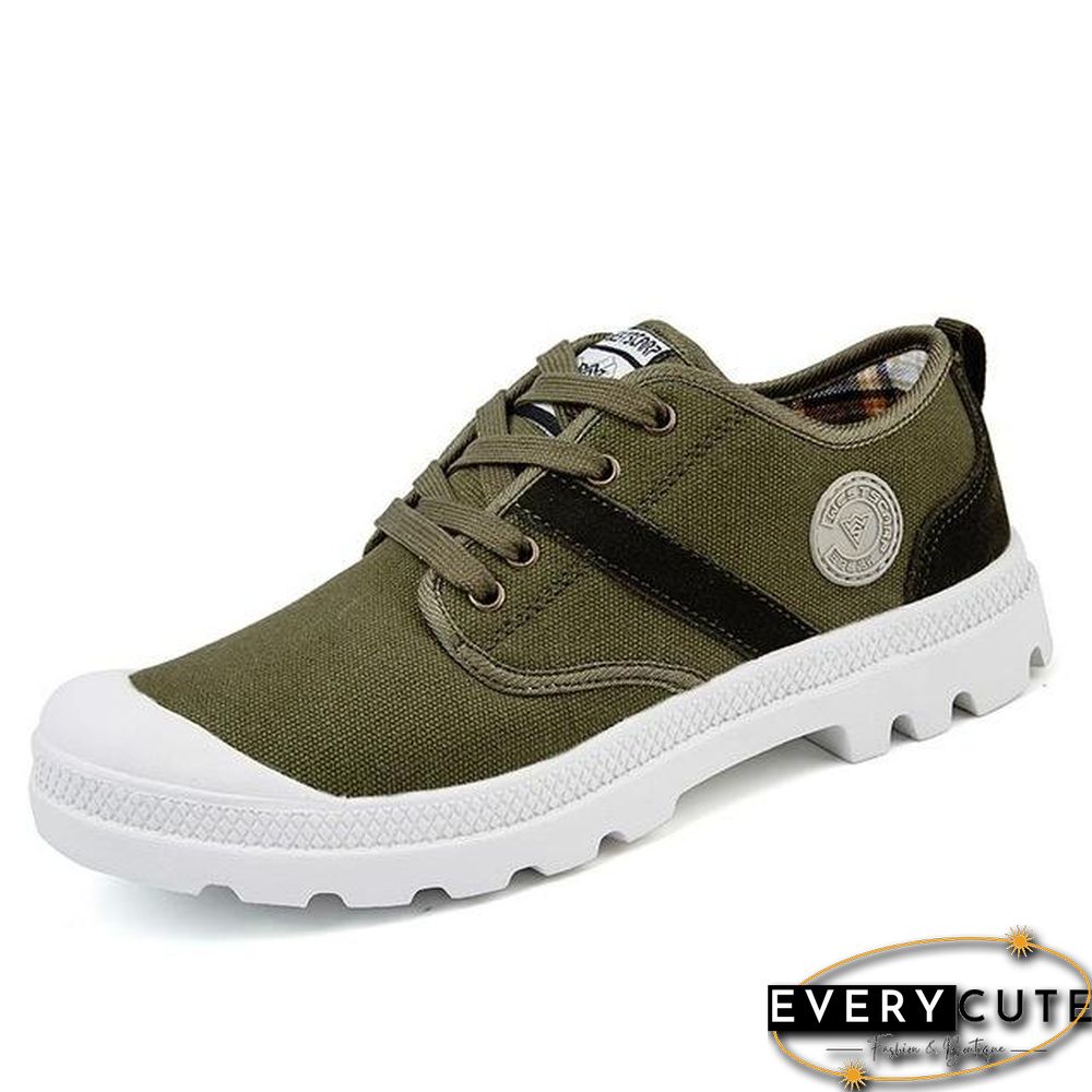 Men canvas Large size Sneakers Shoes