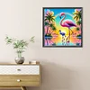 Diamond Painting-DIY Full Round Drill Flamingo