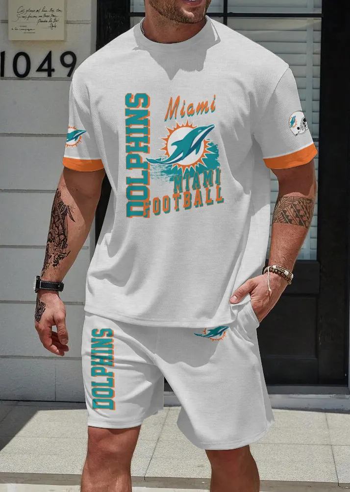 Miami Dolphins Limited Edition Top And Shorts Two-Piece Suits