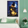 (40*60cm)Halloween Pumpkin Skeleton - Full Round Drill Diamond Painting