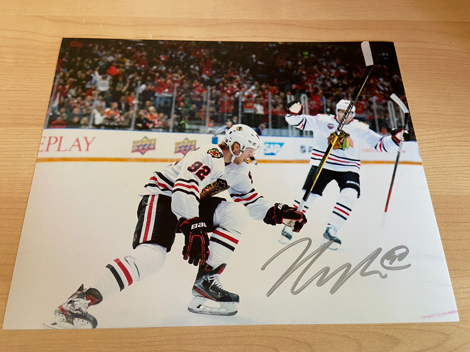 Alex Nylander Chicago Blackhawks Sabres Autographed Signed 8X10 Photo Poster painting W/COA