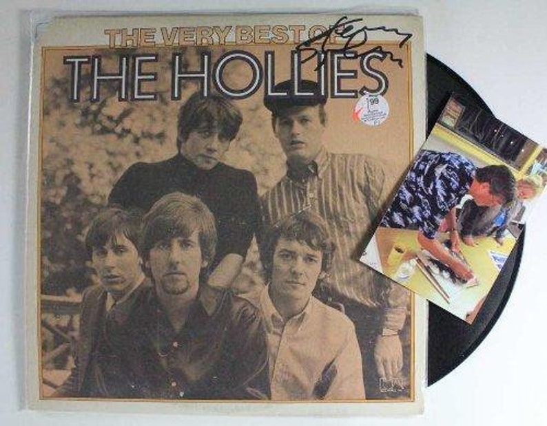 Terry Sylvester Signed Autographed The Hollies