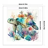 Sea Turtle - 11CT Stamped Cross Stitch 40*40cm/15.75*15.75in