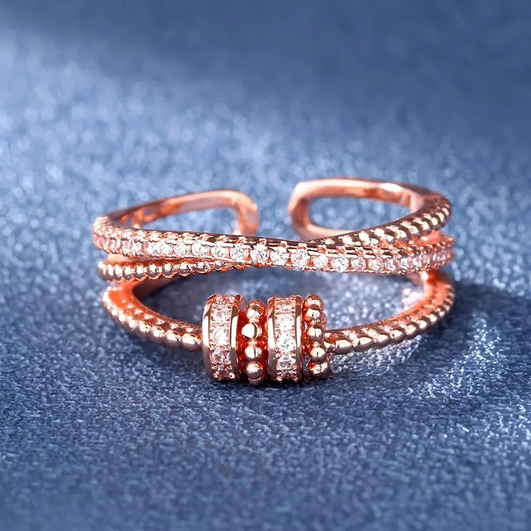 Drive Away Your Anxiety Fidget Rings -Adjustable