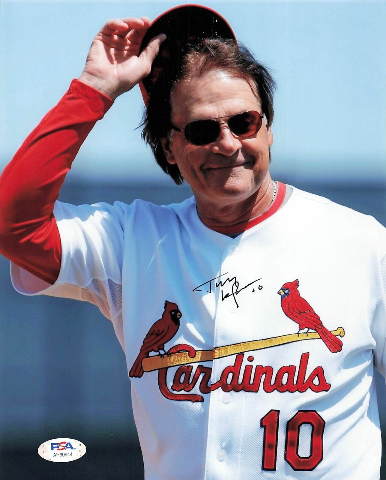 Tony La Russa signed 8x10 Photo Poster painting PSA/DNA St. Louis Cardinals Autographed