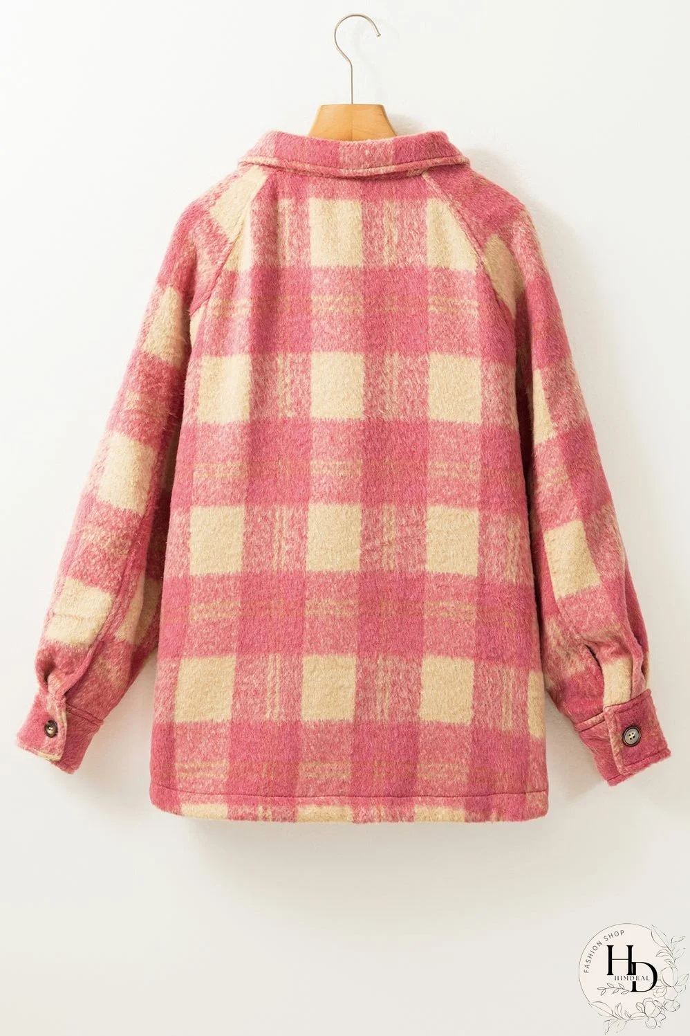 Stylish Plaid Shacket for Women