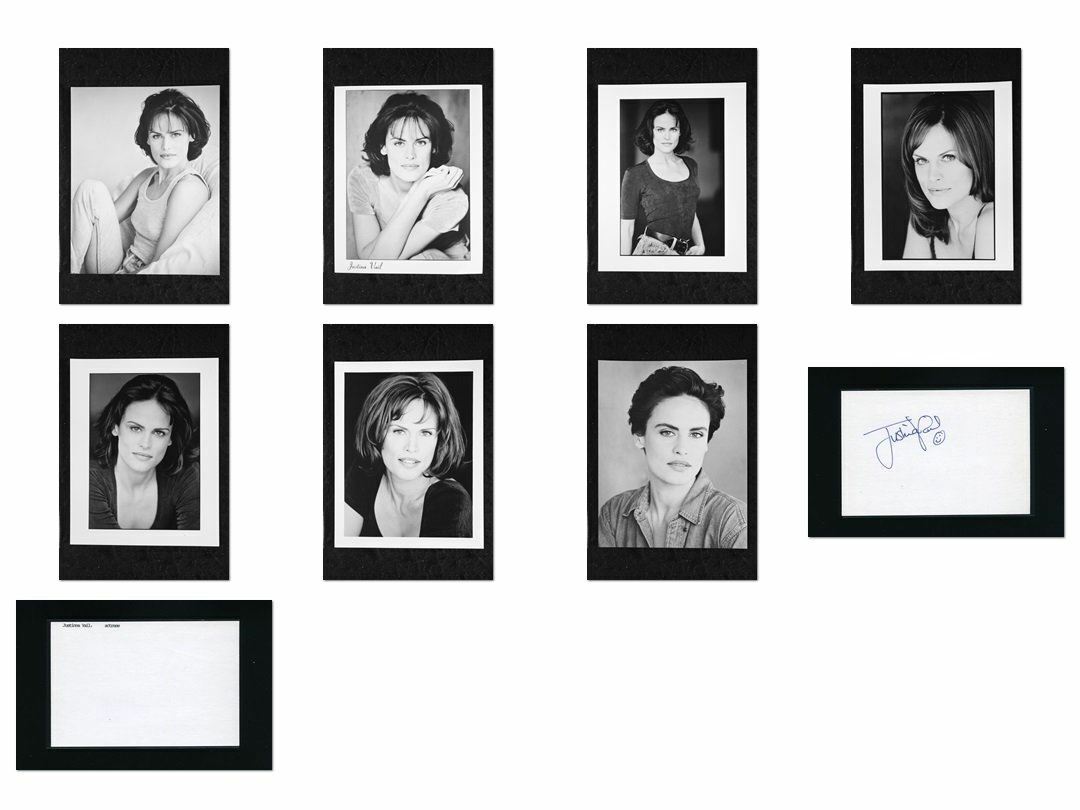 Justina Vail - Signed Autograph and Headshot Photo Poster painting set - Seven Days