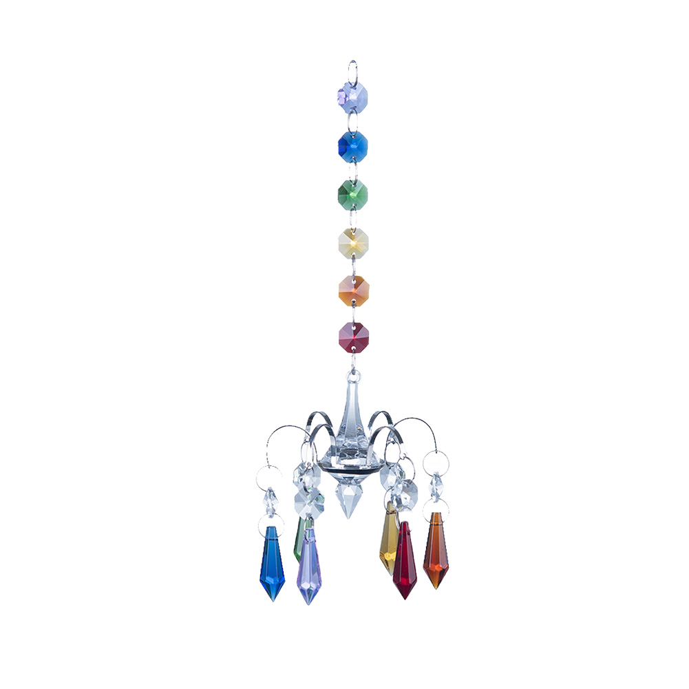 

Chandelier Shaped - Art Crystal Suncatcher, 501 Original