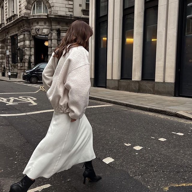 Ootddress Casual Loose High Waist Outwear Sweater For Women Long Sleeve Slim Pocket Patchwork Autumn Cardigan Knitwear Women's Coat
