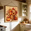 Sunflower Can-14CT Stamped Cross Stitch 30x30cm