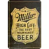 (Multi Style)Miller Bi&egrave;re - Panneaux en &eacute;tain m&eacute;tallique(20*30cm/30*40cm) - Bi&egrave;re