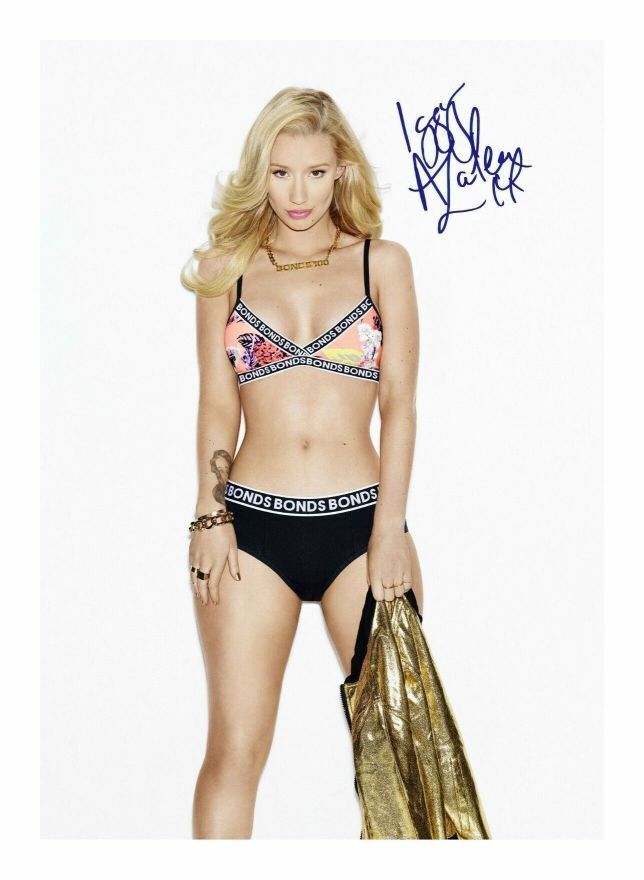 IGGY AZALEA AUTOGRAPH SIGNED PP Photo Poster painting POSTER