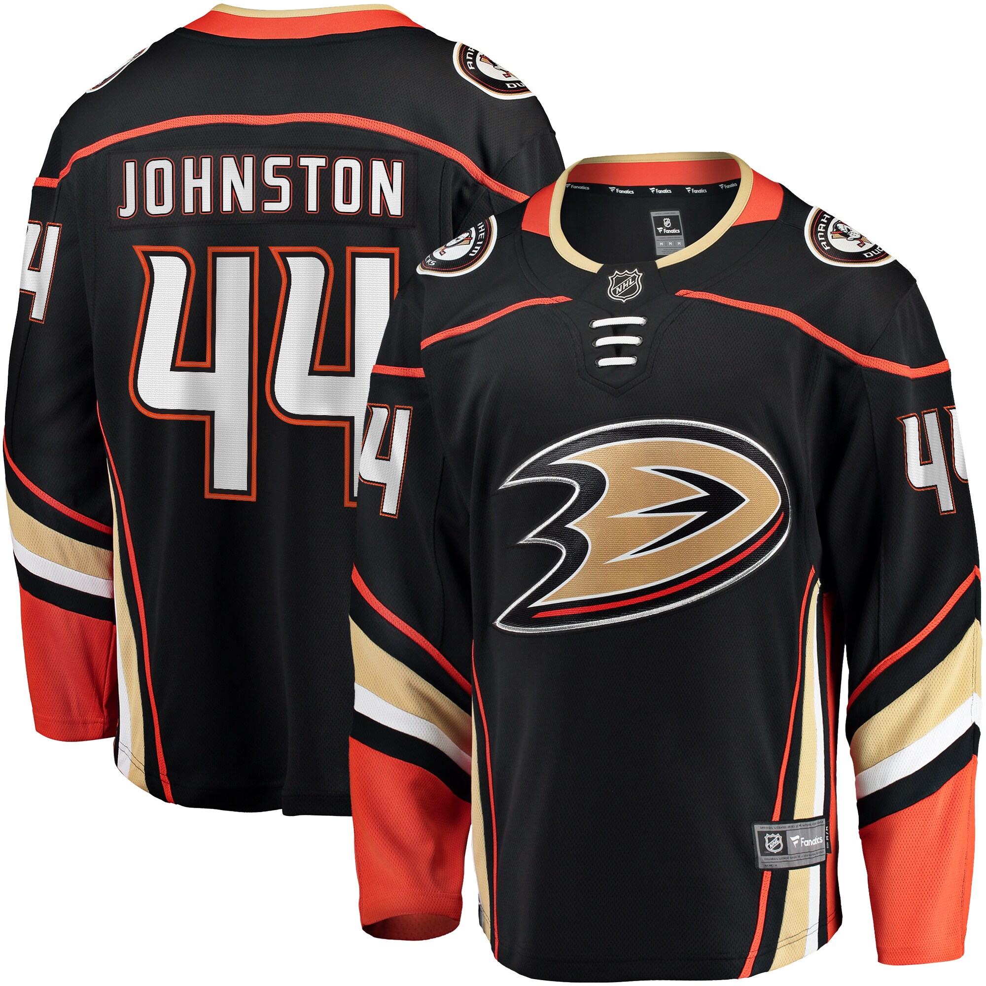 Ross Johnston Anaheim Ducks Fanatics Home Premier Breakaway  Jersey – Black mysite