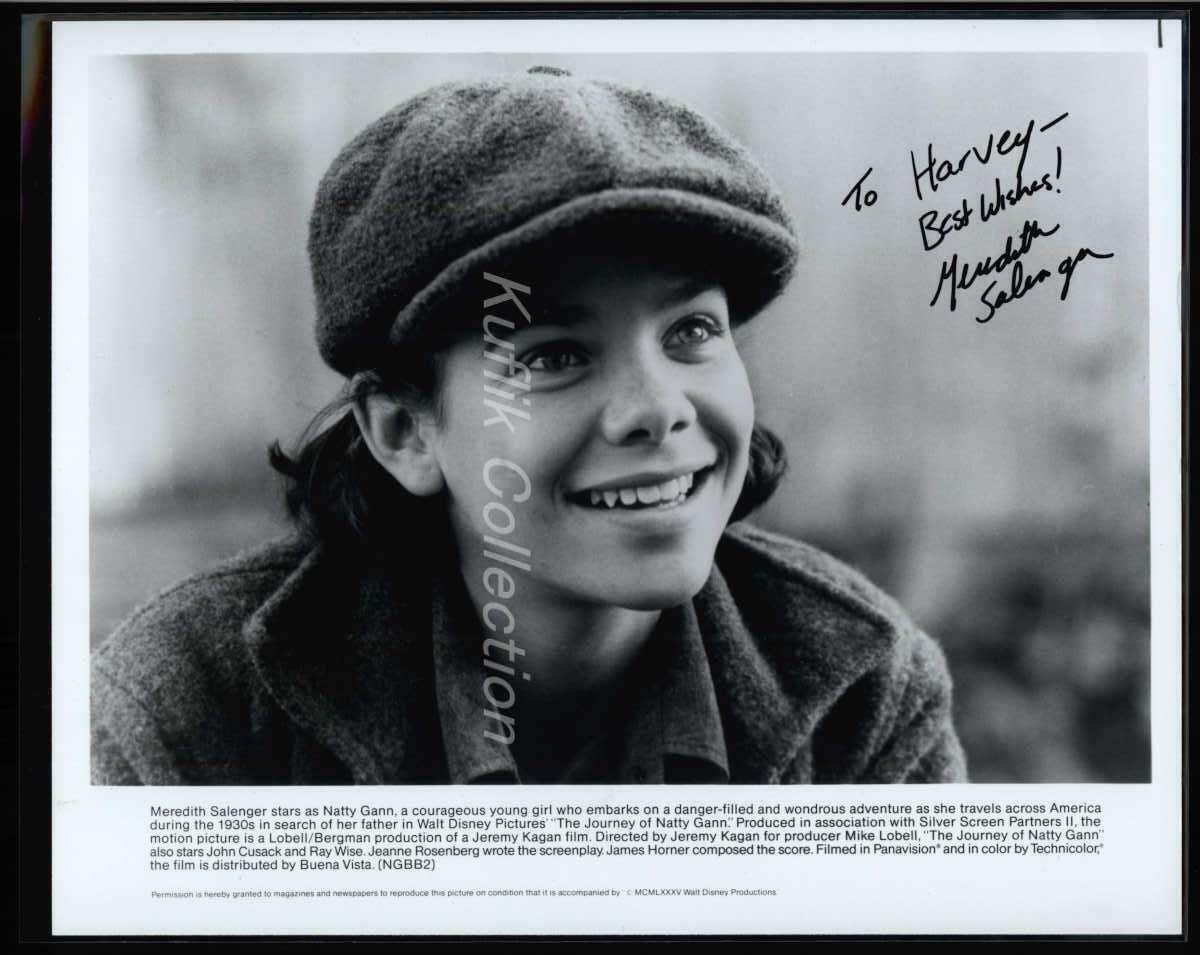 Meredith Salenger - Signed Autograph Movie Still - Natty Gann - DAWSON'S CREEK