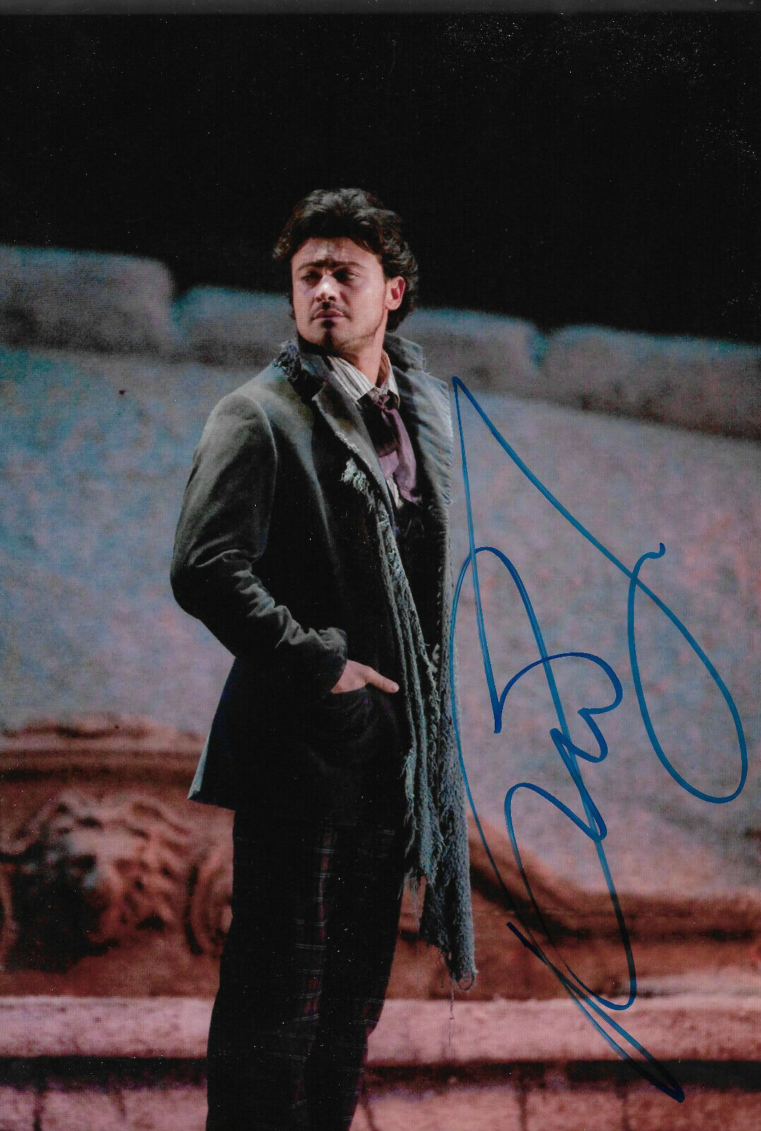 Vittorio Grigolo Opera signed 8x12 inch Photo Poster painting autograph