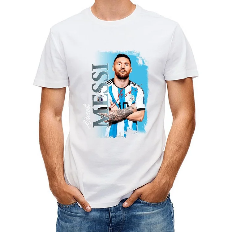 Lionel Messi Inspired Short Sleeve T-Shirt