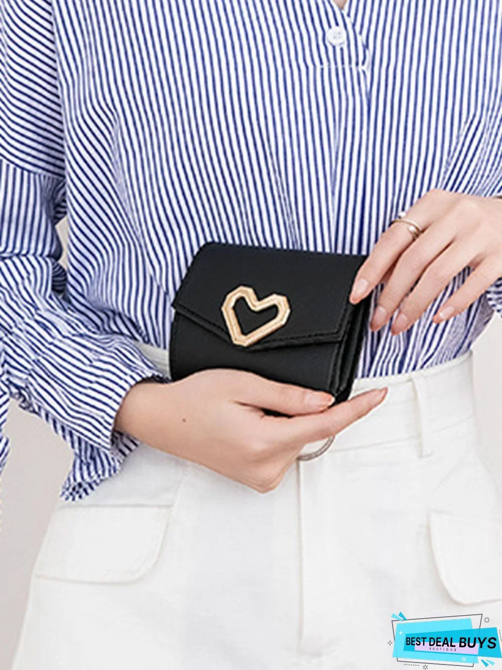 Valentine's Day Heart Multi-Layered Card Holder Wallet