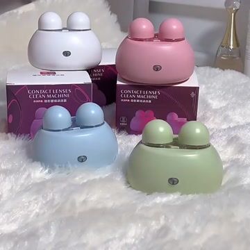 Aprileye Colorful mini  Ultrasonic Contact Lens Cleaner （Tip：replace it after 6months）