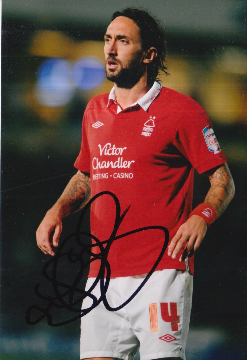 NOTTINGHAM FOREST HAND SIGNED JONATHAN GREENING 6X4 Photo Poster painting 1.