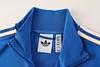 Joyfball 2025/2026 Real Madrid Long Zipped Terrace Icons Blue Jacket 